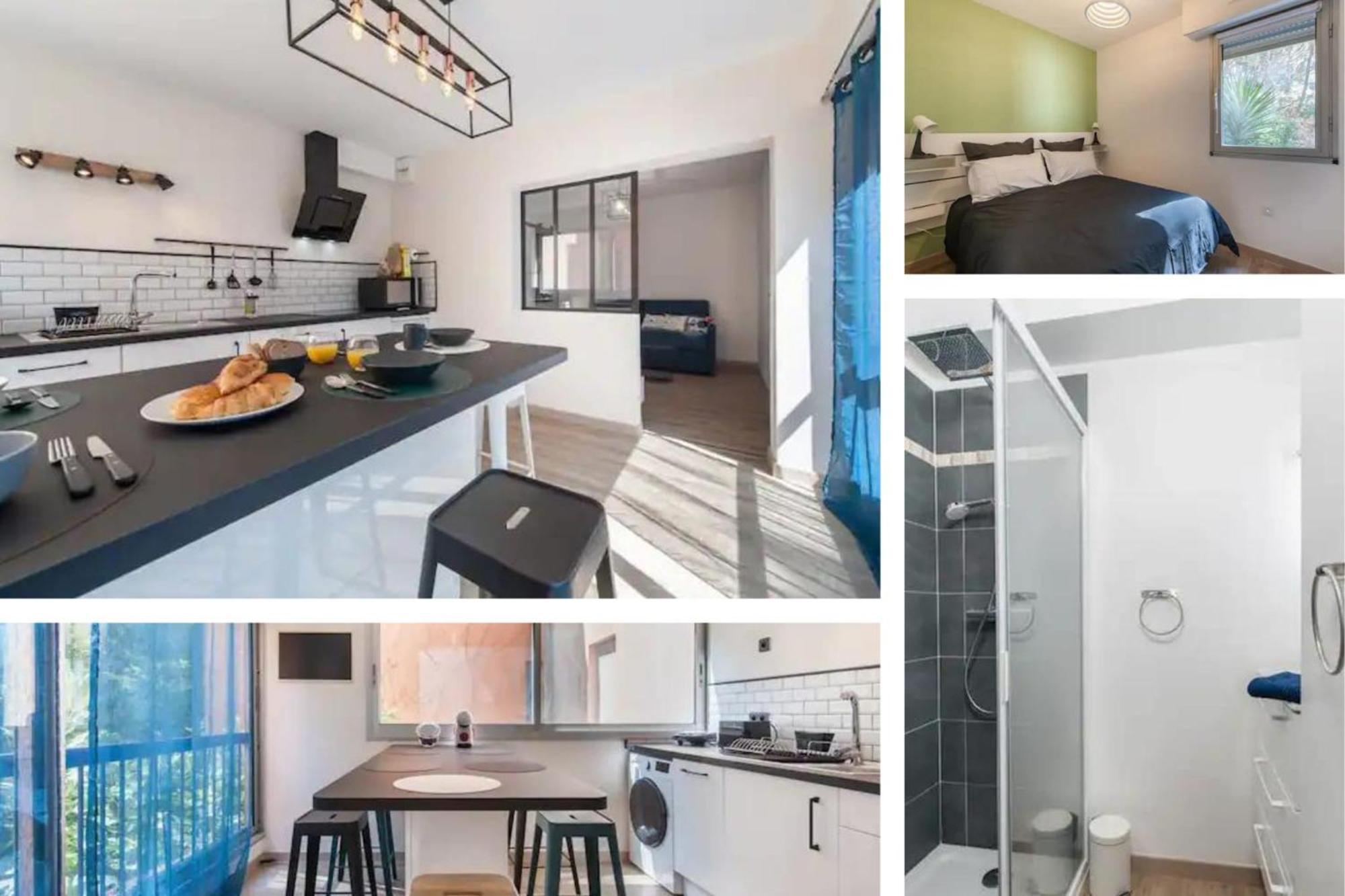 Cosy La Baie Des Anges - Plage La Ciotat - Classe 3 Etoiles Apartment Ngoại thất bức ảnh